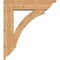 Ekena Millwork Thorton Traditional Smooth Bracket w/ Offset Brace, Western Red Cedar, 7 1/2"W x 30"D x 34"H BKT0806X30X34THR01SWR - alternate 4